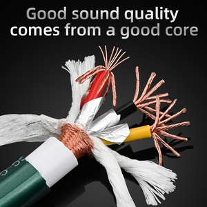 Nhà máy sản xuất OCC + bạc-mạ dây thần kinh âm thanh dây điện loa Cáp cắm dây dẫn đồng & PVC cách nhiệt - Product Image 5