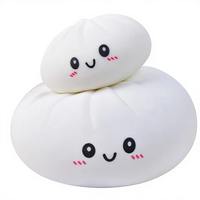 En stock, boules anti-stress géantes en forme de raviolis, 25 cm, en TPR souple, mignonnes, pour filles et garçons de 3 ans et plus