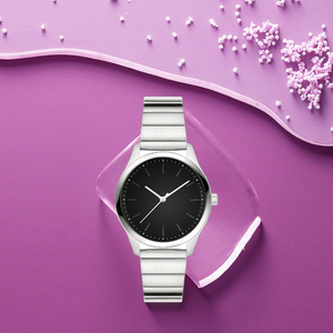 นาฬิกาข้อมือผู้หญิง Seiko ทรงเหลี่ยม สไตล์ธุรกิจ เรียบหรู ดูวินเทจ กันน้ำ 10 เมตร สายสแตนเลส สตีล  ระบบควอตซ์  หน้าปัดกระจก - Product Image 2