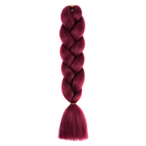 <span class=keywords><strong>Treccine</strong></span> Sintetiche Jumbo da 24 Pollici, <span class=keywords><strong>Colorate</strong></span> e Spesse, in Fibra Resistente alle Alte Temperature, Extension per Capelli Stile Yaki Naturale per Donne - Product Image 5