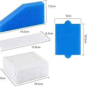 Thomas 787241 787203 Juego de filtros para aspiradora, 5 piezas, esponja reutilizable, uso doméstico - Product Image 2