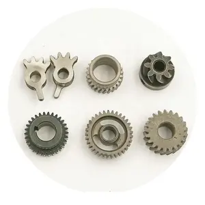 Werks-Anpassung Modul 0,2 0,5 0,8 kleines Stahl-Spurgetriebe Messing Aluminium Metall CNC-Bearbeitungsgetriebe