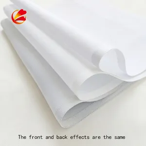 12 × 18 Zoll doppelseitige solide Sublimations-einfarbige Polyester-Flaggen DIY für Garten 300 D Polyester weißes Banner