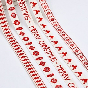 Ruban de Noël en feuille métallisée de luxe, monogramme personnalisé pour les fournitures d'emballage de fêtes - Product Image 5