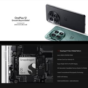 Điện thoại di động <span class=keywords><strong>OnePlus</strong></span> 12 5G toàn cầu, màn hình 6.82 inch, Android 14, chip 8 nhân, hỗ trợ mạng 5G - Product Image 5