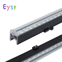 Lampe linéaire à coque en aluminium pour décoration de bâtiment, éclairage PC, DC 24V 6000K lumière du jour RGBW IP65, garantie 2 ans, Ra70