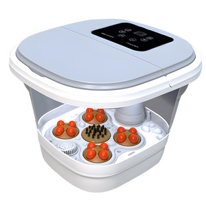 Mingrentang Folding Foot Bath Tub Electric Heating Automatic Massage Constant Temperature Foot Spa With <b>Remote</b> <b>Control</b> - Product Image 3