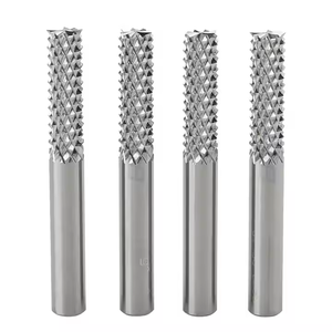 Tungsten Solid Carbide <strong>Diamond</strong> <strong>End</strong> <strong>Mill</strong> Corn Teeth <strong>End</strong> Milling Cutter for Wood Composite Material Fiber Carbon Glass Carbon - Product Image 5