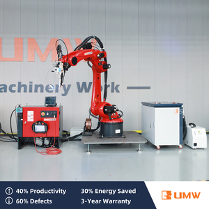 Brazo Robótico con Sistema de Soldadura Inteligente, Solución de Automatización Robótica Industrial Articulada de 6 Ejes, Brazo Robótico con Sistema de Soldadura Inteligente - Product Image 3