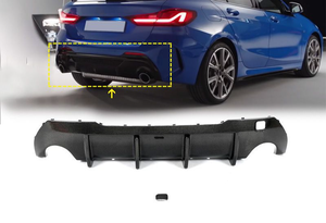 Diffuseur arrière en fibre de carbone style P pour <span class=keywords><strong>BMW</strong></span> Série <span class=keywords><strong>1</strong></span> F40 110i <span class=keywords><strong>118i</strong></span> 120i 125i avec <span class=keywords><strong>M</strong></span>-<span class=keywords><strong>Sport</strong></span> hatchback - Product Image 5