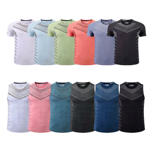 Men Running <b>T</b> <b>Shirt</b> Premium Athletic Performance Lightweight Breathable <b>Moisture</b> <b>Wicking</b> Quick Dry Running Training Workout - Product Image 3