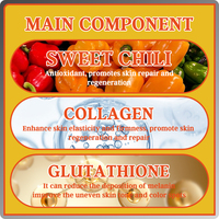 Crème Visage Éclaircissante Naturelle WANXI Poivre Doux Aloe Vera Hydratante Crème de Beauté Hydratante Coréenne Douce pour Tous les Types de Peau