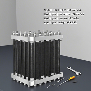 Générateur d'électrolyse 60 Nm³, installation de purification, électrolyseur d'hydrogène alcalin H2 pour inhalateur, génération de gaz, test de système de pile à combustible - Product Image 5