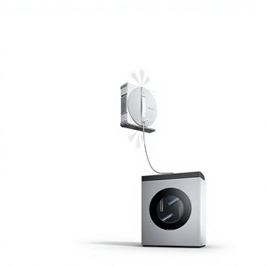 หุ่นยนต์ทำความสะอาดกระจกอัจฉริยะ ECOVACS WINBOT W3 สำหรับรถยนต์ แบตเตอรี่ในตัว ระบบฉีดน้ำสามจุดแบบไร้สาย ป้องกันการตกจากที่สูง - Product Image 3