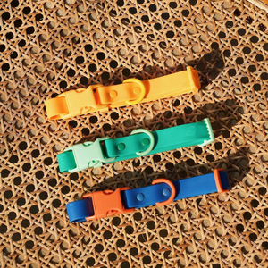 Sunraymascota Katı Makaron Özel Tasarım Lüks Su Geçirmez PVC Köpek Tasması ve Tasma Seti Eğitim ve Yürüyüş İçin - Product Image 2