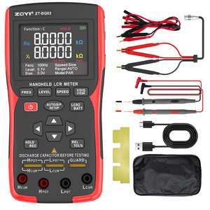 Handheld Digital Meter 100KHz Capacitance Inductance <b>Tester</b> 2 in 1Battery Internal Resistance 200 Ohm <b>Tester</b> ZOYI ZT-DQ02 ZTDQ02 - Product Image 1