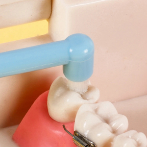 Bretelle ortodontiche per la pulizia spazzolino da denti morbido interdentale cariato gomma da cancellare per denti piccola testa spazzolini mono-ciuffo - Product Image 4