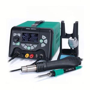 Station de soudage portable 853D 760W Station de soudage multifonctionnelle automatique avec alimentation - Product Image 1