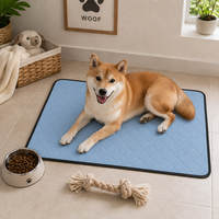 Tapis absorbant pour animaux de compagnie, lavable en machine, antidérapant, séchage rapide, anti-fuite, réutilisable, vente en gros pour fabricants