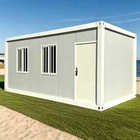 Schnelle Installation 20ft 40ft Wasserdichtes Stahl-Containerhaus Abnehmbares Containerhaus für Straßen-Cafés