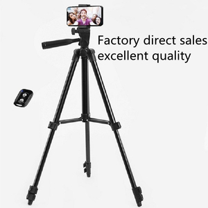 Chân máy ảnh du lịch nhẹ 53 inch, có chức năng chụp ảnh tự sướng không dây và kẹp điện thoại, tương thích với <span class=keywords><strong>iPhone</strong></span> và Android - Product Image 2