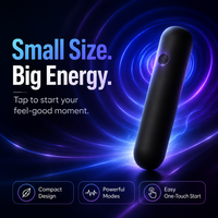 Vibrador de Silicona Líquida de Venta Directa de Fábrica, Vibrador de Bala con Fuerte Vibración, Varita AV para Masaje Femenino 108*28mm
