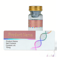 Etiquetas de Péptidos Personalizadas Impresas en Vinilo de Alta Definición de 3ml 10ml 15ml