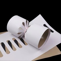 Automne en couleur 2022 nouveau papier d'emballage de Bouquet imperméable à l'eau emballage d'emballage de Bouquets de fleurs rondes