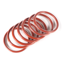 Joint torique FEP encapsulé de haute qualité avec noyau en silicone FKM, résistant aux produits chimiques et à la chaleur, en fluoropolymère, pour usage alimentaire