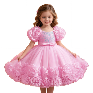 New Custom <strong>Teenagers</strong> Birthday Princess Children <strong>Dress</strong> Baby Flower Girls' <strong>Dresses</strong> <strong>for</strong> Girls of 7 Years Old - Product Image 1