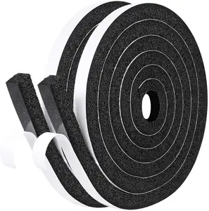 Self Adhesive Foam Tapes Window Insulation Seal Strips NBR Rubber Poron Eco-friendly Foam Rolls