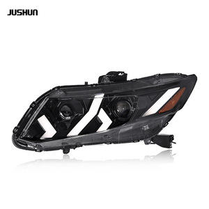 Jushun 9th Gen Civic Headlight Assembly <b>Led</b> <b>Projector</b> Lamp With Daytime Running <b>Light</b> For Honda Civic 2012-2015 - Product Image 5