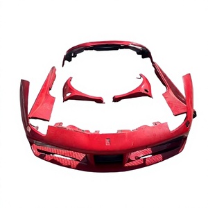 ชุดแต่งตัวถังรถยนต์แท้สำหรับ Ferrari 488GTB กันชนหน้า กันชนหลัง สเกิร์ตข้างซ้าย สเกิร์ตข้างขวา; ลิ้นกันชนหลัง - Product Image 2