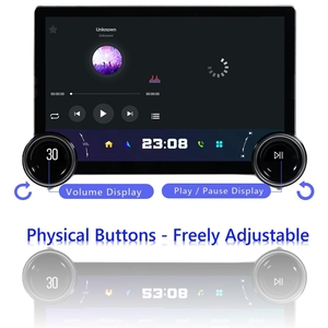 Zmecar Android 13 <span class=keywords><strong>écran</strong></span> de voiture 11.5 pouces corps entièrement en métal <span class=keywords><strong>avec</strong></span> boîtier de câble de ventilateur WIFI GPS double bouton <span class=keywords><strong>autoradio</strong></span> universel - Product Image 4