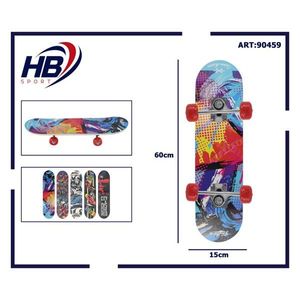 Patineta 602 de 60*15*8cm, Producto Resistente para Entusiastas del Skateboarding - Product Image 3