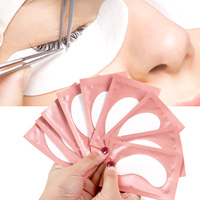 Coussinets de patch en gel pour extensions de cils avec logo personnalisé coréen écologique pour extensions de cils