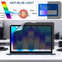 Filter Privasi Anti Intip 22.5 Derajat Perekat Penuh Bebas Gelembung Anti Silau Pelindung Layar untuk Macbook Neo 13" 2026 A3403