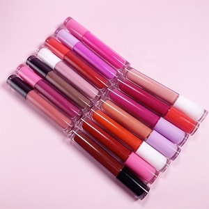 Rouge à lèvres liquide mat hydratant végétalien Yarlady à base de plantes, résistant à l'eau, faible MOQ, échantillon 6,5 ml, rouge nude - Product Image 6