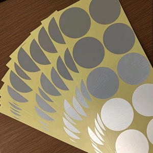 custom personalized size round clear transparent <b>box</b> sealing labels - Product Image 6