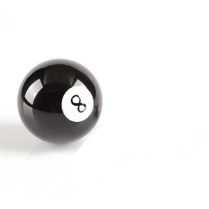 Pommeau de levier de vitesse en cristal noir, 8 boules, en résine, pour voiture manuelle, universel - Product Image 1