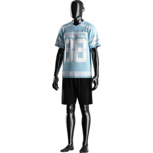 Maillots de sport OEM/ODM à séchage rapide pour la compétition, maillots en maille vierges, maillots de football américain rembourrés et compressifs, vente en gros - Product Image 3