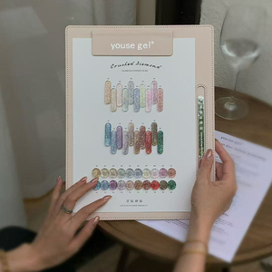 Lot de 20 couleurs de vernis à ongles gel UV scintillant effet diamant broyé 15 ml pour salon de manucure - Product Image 4