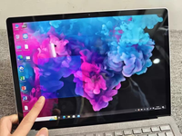 95% Baru Tablet Laptop 2-in-1 untuk Surface Laptop 2 I5-8th 8GB RAM 256GB SSD Keyboard Backlit Komputer Tablet PC Bisnis