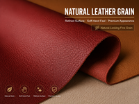 Cuir de vachette pleine fleur de qualité supérieure pour sièges de voiture, cuir Nappa souple pour sellerie intérieure, couleurs personnalisées OEM