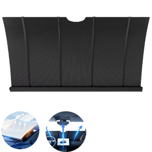 Parasol Retráctil Eléctrico Inteligente para Parabrisas, Cortina de Elevación Automática con un Toque, Protección Solar, Aislamiento Térmico, Bloqueo UV, PVC Solar - Product Image 1