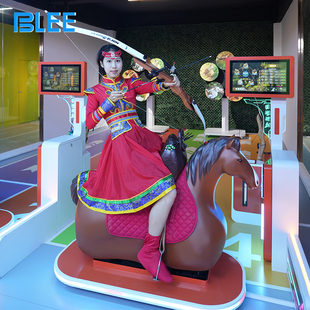 BLEE Wholesale Indoor Interactive Shooting & Hunting Game Simulator with Metal Construction for 1-2 Players-Fitness Toy