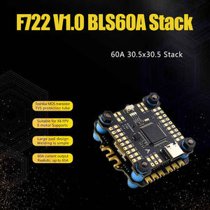 F722 Stack ICM42688P Controlador de vuelo BLHELI _ S 60A 4in1 ESC 30.5X30.5mm 2-6S para piezas de drones FPV Freestyle - Product Image 2