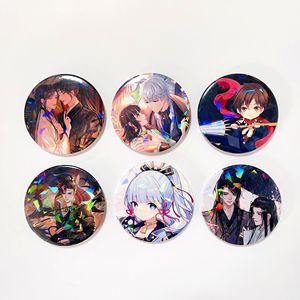 Sản Phẩm Mới Nhật Bản Anime Nhân Vật Pins <span class=keywords><strong>3D</strong></span> Thay Đổi Lật Phù Hiệu <span class=keywords><strong>3D</strong></span> Dạng Thấu Kính Anime Chuyển Động Pins Phù Hiệu Nút Tinplate - Product Image 2