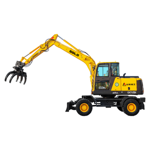 Nueva excavadora SDLG EA7125H, retroexcavadora hidráulica de rueda a precio barato con motor y bomba originales - Product Image 1