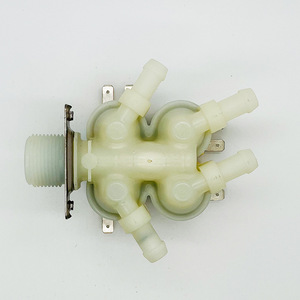 DC62-00241N Solenoid Valve 3/8 In Water <b>Control</b> For Washing Machine Accessories - Product Image 1